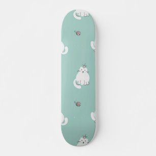 Skateboard Patrón de gato