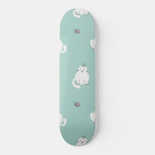 Skateboard Patrón de gato