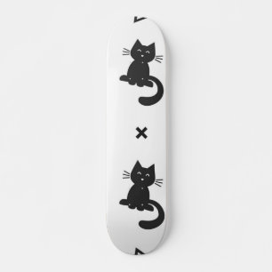 Skateboard Patrón de gato