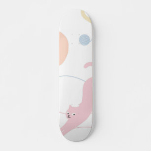 Skateboard Patrón de gato