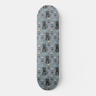 Skateboard Patrón de gato