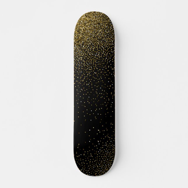Skateboard Patrón de gradiente de brillo 4 (Anverso )