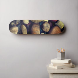Skateboard Patrón de guijarros de playa