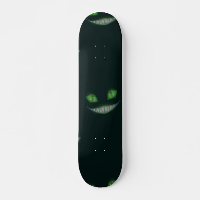 Skateboard Patrón de Halloween (Anverso )