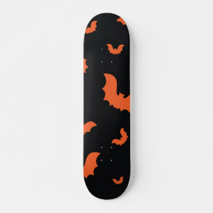 Skateboard Patrón de Halloween