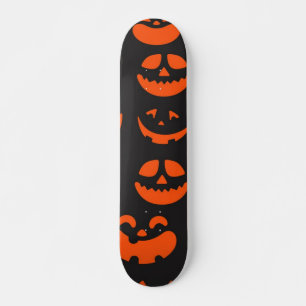 Skateboard Patrón de Halloween