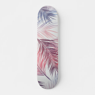 Skateboard Patrón de hojas