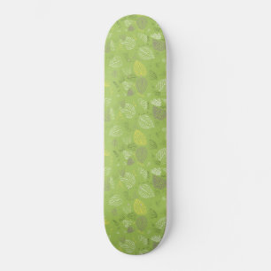 Skateboard Patrón de hojas de otoño 6