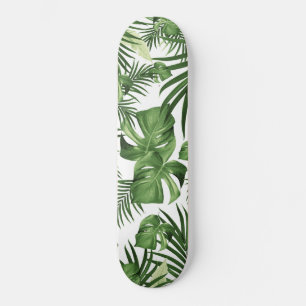 Skateboard Patrón de hojas tropicales #12 (edición 2020)