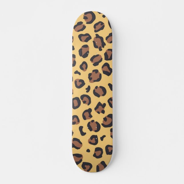 Skateboard Patrón de impresión animal (Anverso )