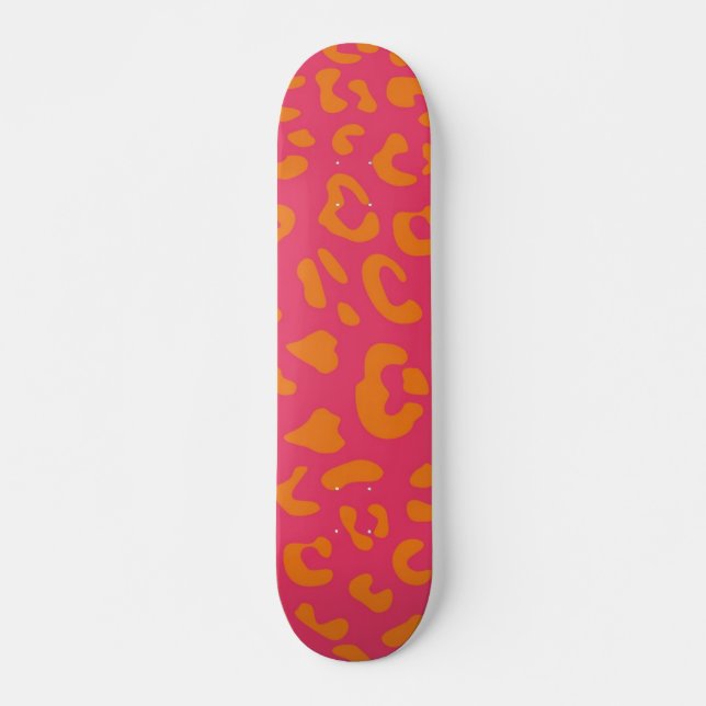 Skateboard Patrón de impresión animal (Anverso )