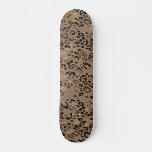 Skateboard Patrón de impresión animal (Anverso )