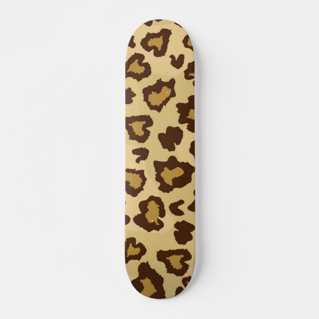 Skateboard Patrón de impresión animal (Anverso )