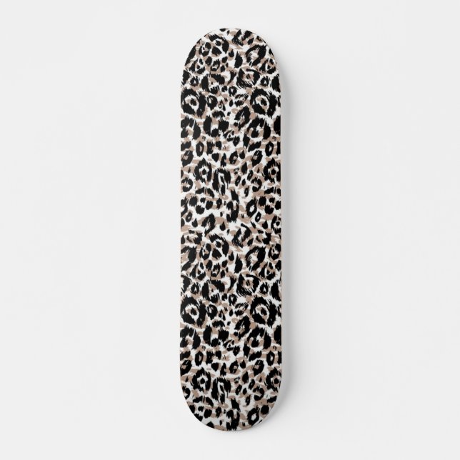 Skateboard Patrón de impresión animal (Anverso )