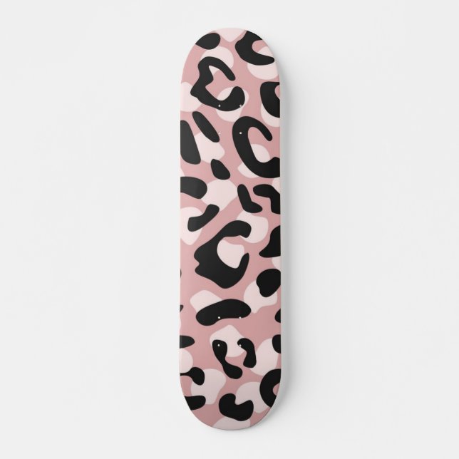 Skateboard Patrón de impresión animal (Anverso )