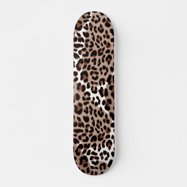 Skateboard Patrón de impresión animal (Anverso )