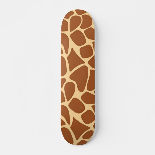 Skateboard Patrón de impresión animal (Anverso )