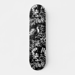 Skateboard Patrón de impresión de colección abstracta de g