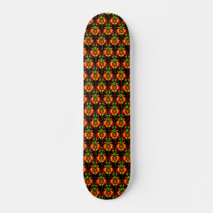Skateboard Patrón de interbloqueo de la caja de la calabaza d