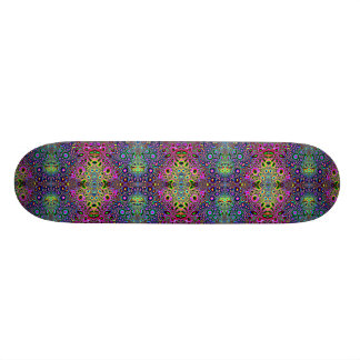 Skateboard Patrón de Kaleidoscopio abstracto