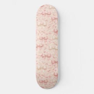 Skateboard Patrón de lazo coquette