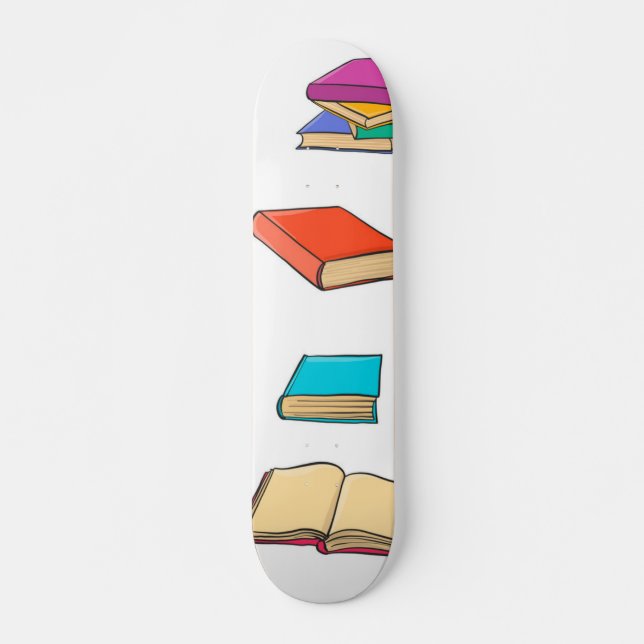 Skateboard Patrón de libro (Anverso )