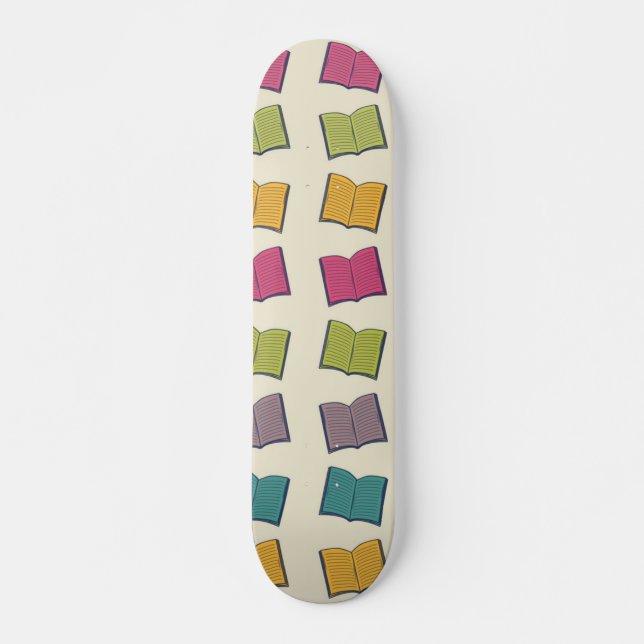 Skateboard Patrón de libro (Anverso )