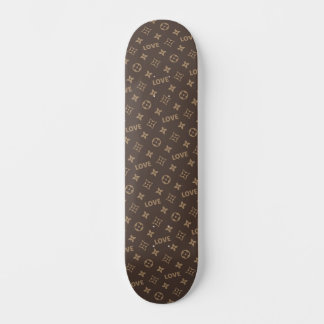 Skateboard Patrón de Louis Vuitton Amor