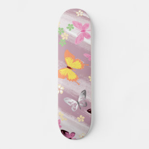 Skateboard Patrón de mariposa 7