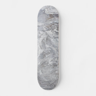 Skateboard Patrón de mármol