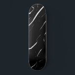 Skateboard Patrón de mármol negro blanco único moderno<br><div class="desc">Este diseño moderno y moderno es perfecto para cualquier hombre o mujer de diseño. Presenta un diseño contemporáneo y fresco de mármol trenzado en blanco y negro. Es elegante, simple, elegante y único. ***NOTA DE DISEÑO IMPORTANTE: Para cualquier solicitud de diseño personalizado, como solicitudes de productos coincidentes, cambios de color,...</div>