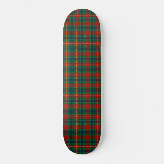 Skateboard Patrón de Navidad 110 (Anverso)