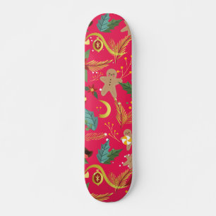 Skateboard Patrón de navidades