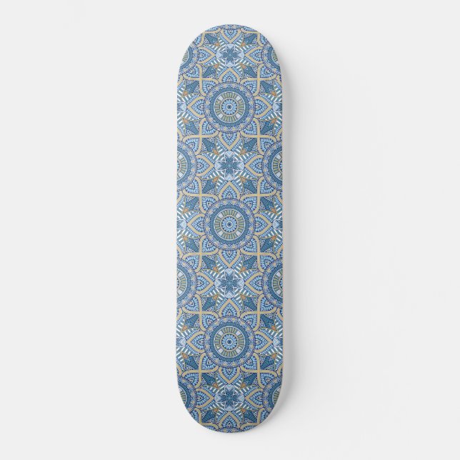 Skateboard Patrón de ornamentos 2 (Anverso)