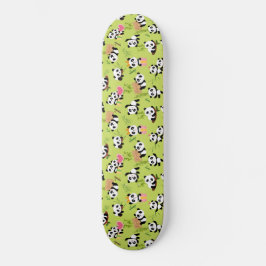 Skateboard Patrón de Panda 3