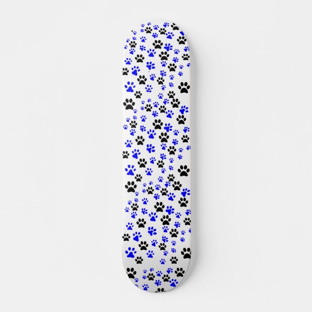 Skateboard Patrón de pasarelas para los amantes de los perros (Anverso )