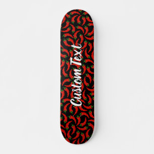 Skateboard Patrón de Peppers de Chili Caliente