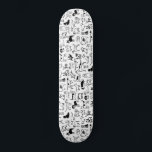 Skateboard Patrón de perros negros y blancos | Guay Canine Lo<br><div class="desc">Patrón de perros negros y blancos con muchas razas de perros, entre ellas Beagle, Pug, Cocker Spaniel, Border Collie, Great Dane, Bulldog francés, Bloodhound, Yorkshire Terrier, Shiba Inu, Basset Hound, Pit Bull, Bull Terrier, Boston Terrier, Alaskan Klee Kai, Bulldog, Dalmatian, Bichon Frise, Dachshund, inter, pekingeses, chihuahua, chiítas tuzu, keshond y...</div>