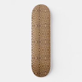 Skateboard Patrón de piel de leopardo