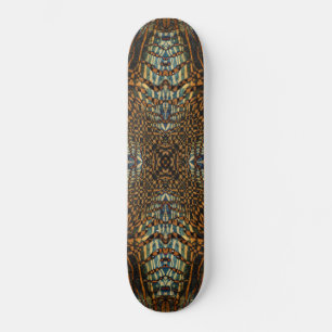 Skateboard Patrón de piel de tigre Kaleidoscope