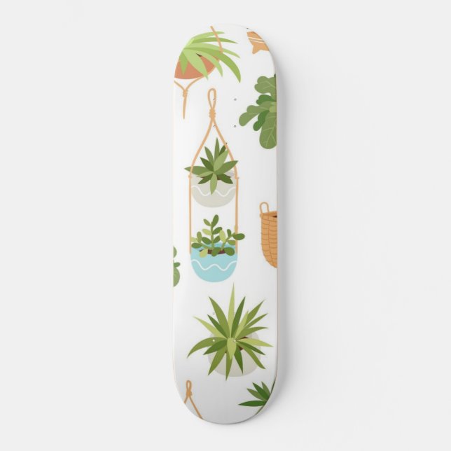 Skateboard Patrón de planta (Anverso)