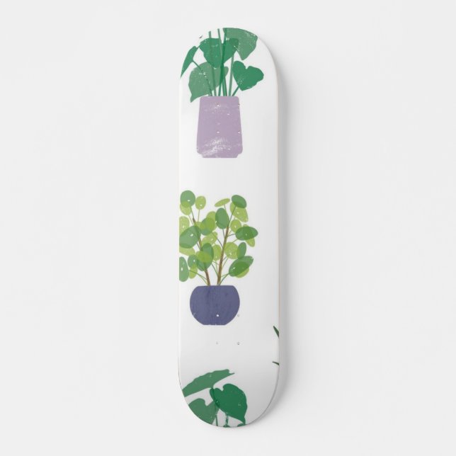 Skateboard Patrón de planta (Anverso )