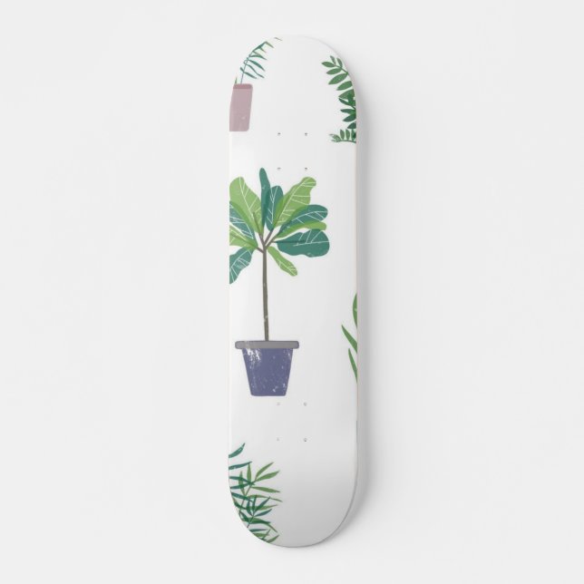 Skateboard Patrón de planta (Anverso )