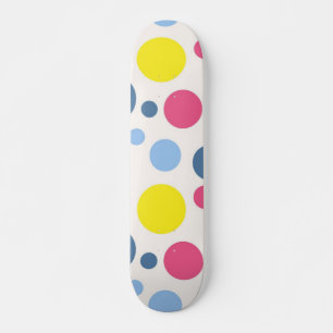 Skateboard Patrón de puntos polacos