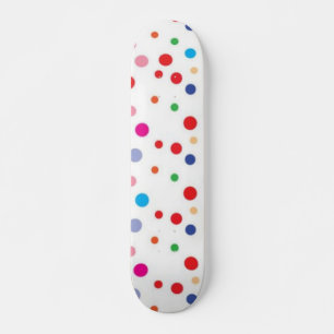 Skateboard Patrón de puntos polacos