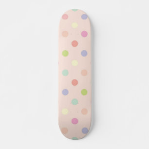 Skateboard Patrón de puntos polacos