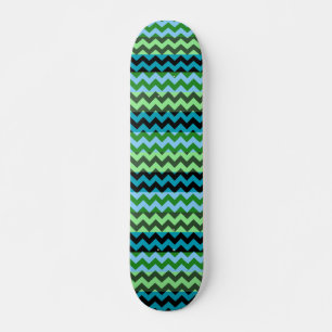 Skateboard Patrón de rayas aztecas chevron Zigzag 6