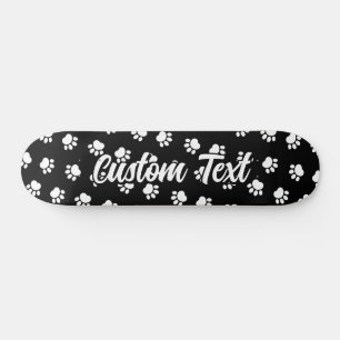 Skateboard Patrón de rutas de mascota