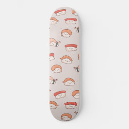 Skateboard Patrón de sushi nigiri sin soldadura