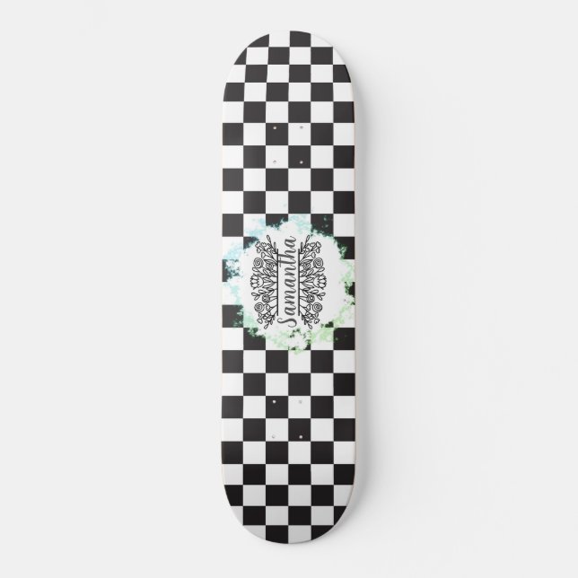 Skateboard patrón de tablero (Anverso)
